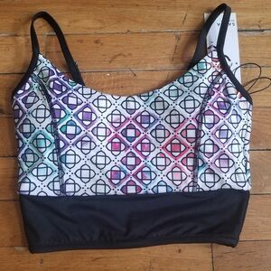Satva Holi Print Sport Bra Top Size S